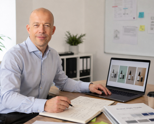 Man werkt met ChatGPT Images Playground
